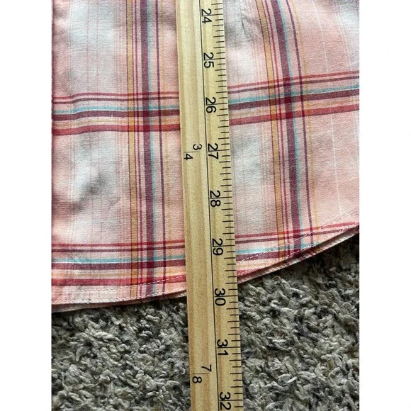 Wrangler Turquoise Pearl Snap Button Up Shirt Womens XL Western Rodeo Aztec - Picture 8 of 8